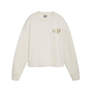 Damska bluza ESS+ CLASS ACT PUMA Alpine Snow White. Białe bluzy Puma, xl, bez wzorów, bez kaptura. Za 168,30 zł.