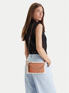 MICHAEL Michael Kors Torebka Jet Set 32F5GJ6C8B Kolorowy. Listonoszki MICHAEL Michael Kors, bez wzorów, ze skóry, bez dodatków. Za 492,99 zł.