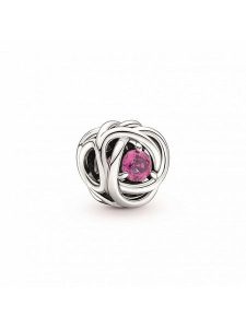 Pandora Srebrny charms z kryształem rozmiar: onesize. Szare zawieszki Pandora, z kryształem, srebrne. Za 154,79 zł.