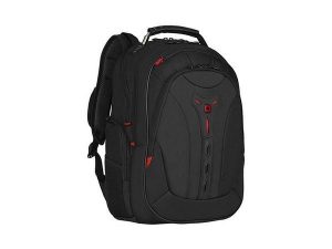 Plecak miejski Pegasus Deluxe 25l. Czarne plecaki Wenger. Za 550,99 zł.