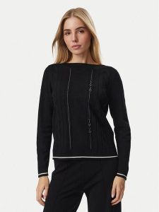Liu Jo Sport Sweter TF6189 MS63L Czarny Regular Fit. Czarne swetry klasyczne Liu Jo Sport, l, z syntetyku, bez kołnierzyka. Za 559,99 zł.