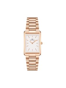Daniel Wellington Zegarek Bound 9-Link DW00100699 Złoty. Żółte, analogowe zegarki Daniel Wellington. Za 719,99 zł.