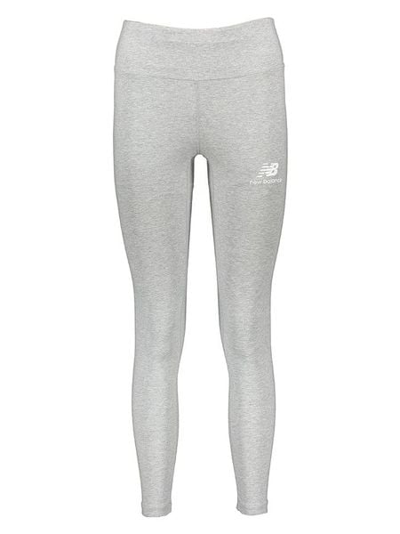 New Balance Legginsy "Essentials Stacked" w kolorze szarym rozmiar: S. Szare legginsy New Balance, bez wzorów. Za 83,22 zł.