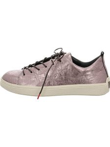 Think! Skórzane sneakersy w kolorze beżowym rozmiar: 40. Brązowe trampki Think, bez wzorów, bez zapięcia. Za 276,71 zł.