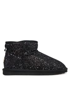 EMU Australia Śniegowce Stinger Micro Milkyway W13186 Czarny. Czarne buty zimowe EMU Australia, ze skóry, bez obcasa, bez zapięcia. Za 699,99 zł.