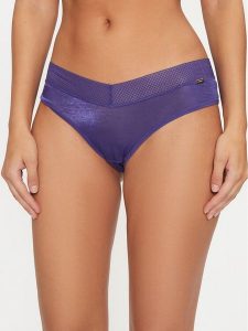 Gossard Figi klasyczne 6254 Fioletowy. Fioletowe figi Gossard, bez wzorów, z syntetyku. Za 69,99 zł.