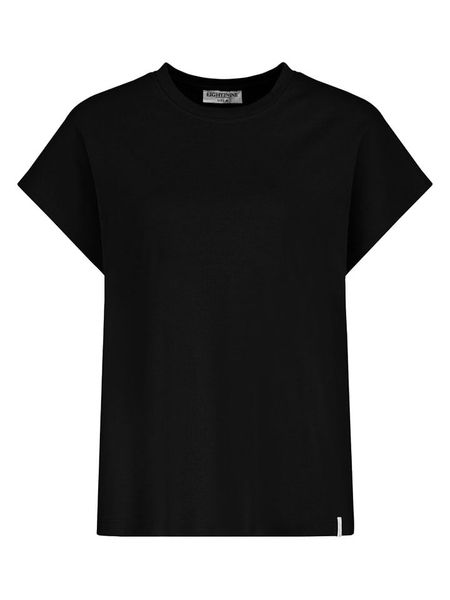 Eight2Nine Koszulka w kolorze czarnym rozmiar: S. Czarne bluzki Eight2Nine, s, bez wzorów, z bawełny, bez kołnierzyka, bez ramiączek. Za 73,93 zł.