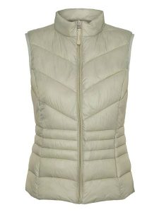 Vero Moda Kamizelka pikowana w kolorze zielonym rozmiar: XS. Zielone kamizelki Vero Moda, xs, bez wzorów, bez kołnierzyka, bez ramiączek, bez kaptura. Za 57,06 zł.