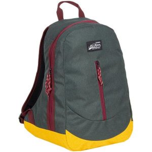 Plecak Medium Rebels 25L Zielony z przednim zamkiem błyskawicznym. Zielone plecaki REBEL. Za 166,99 zł.