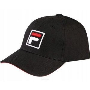 Czapka tenisowa Fila Baseball Cap Forze czarna. Czarne czapki Fila, bez wzorów. Za 69,00 zł.