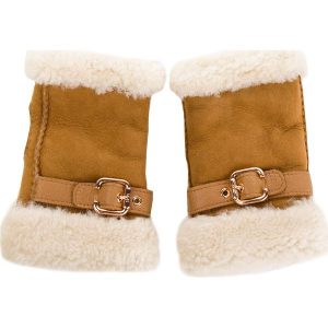 Rękawiczki Damskie UGG - W Fingerless Glove W/Belt 17377 Chestnut. Rękawiczki marki Ugg. W wyprzedaży za 429,00 zł.