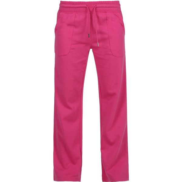 THE PEOPLE REP. Damskie spodnie dresowe Lea Fuchsia S. Czerwone spodnie dresowe THE RUNNING REPUBLIC, s, bez wzorów, z dresówki. Za 90,29 zł.