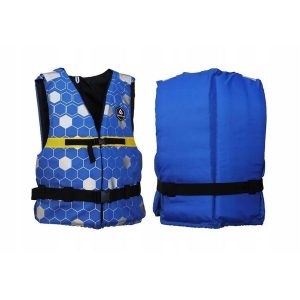 Kamizelka asekuracyjna Aquarius Standard Hexon. Niebieskie kamizelki AQUARIUS, xl, bez wzorów, bez kołnierzyka, bez ramiączek, bez kaptura. Za 108,99 zł.
