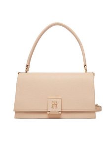 Tommy Hilfiger Torebka Th Monogram Pebble Grain Crossbody Bag AW0AW17216 Różowy. Czerwone torebki klasyczne TOMMY HILFIGER, bez wzorów, ze skóry, bez dodatków. Za 649,99 zł.