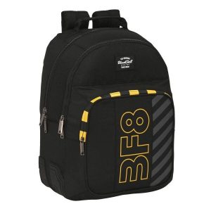 Plecak szkolny BlackFit8 Zone Czarny. Czarne plecaki MBRANDS. Za 223,70 zł.