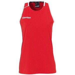 Damska koszulka typu tank top Kempa Player. Białe bluzki Kempa, m, bez wzorów, sportowe, bez kołnierzyka, bez ramiączek. Za 152,50 zł.