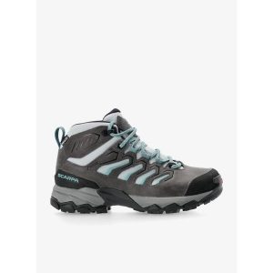 Buty turystyczne damskie Scarpa Moraine Mid GTX. Szare buty trekkingowe Scarpa, bez zapięcia. Za 696,99 zł.