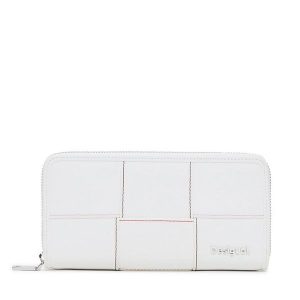 Portfel Desigual. Białe portfele Desigual, bez wzorów. Za 149,99 zł.