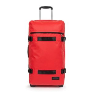 Walizka na kółkach Eastpak Transit'R M. Czerwone walizki Eastpak, bez wzorów, duże. Za 783,80 zł.