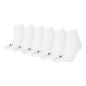 Puma Skarpety Quarter Plain 3-Pack 93858909. Białe skarpetki Puma, bez wzorów. Za 44,99 zł.