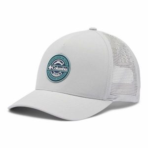 Czapka z daszkiem Columbia Mountaincap 3D Stretch Snap Back Ball Cap. Szare czapki Columbia, bez wzorów, sportowe. Za 126,99 zł.