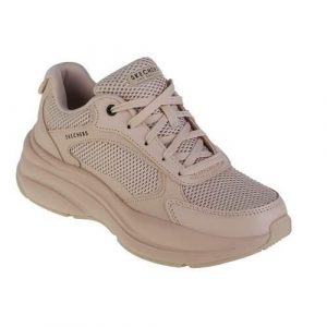 Buty do chodzenia damskie Skechers Street Twisterz Lighten Up. Brązowe buty sportowe Skechers, bez wzorów, z materiału, bez zapięcia, trekkingowe. Za 468,00 zł.
