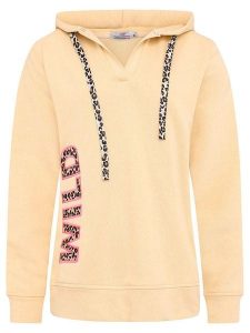 Zwillingsherz Bluza "Wild" w kolorze beżowym rozmiar: XXL. Brązowe bluzy Zwillingsherz, xxl, bez wzorów, z kapturem. Za 167,28 zł.