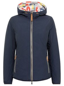 Camel Active Dwustronna kurtka w kolorze granatowym ze wzorem rozmiar: 40. Niebieskie kurtki Camel Active, bez wzorów, bez kaptura. Za 377,74 zł.