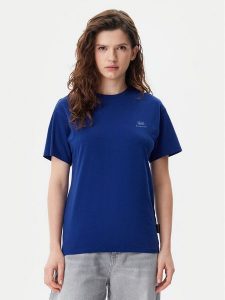 Napapijri T-Shirt S-Nina NP0A4H87 Niebieski Regular Fit. Niebieskie t-shirty Napapijri, s, bez wzorów, z bawełny, bez kołnierzyka, bez ramiączek. Za 89,99 zł.
