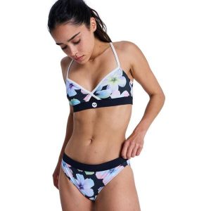 Dół bikini dla Kobiety ROXY ACTIVE Czarny. Czarne bikini Roxy, bez wzorów, z elastanu. Za 169,99 zł.