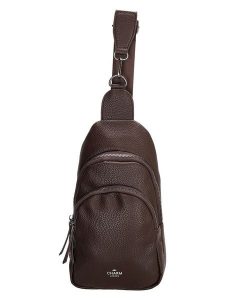 Charm Saszetka "New York" w kolorze ciemnobrązowym - 16 x 29 x 7 cm rozmiar: onesize. Brązowe nerki i saszetki Charm, bez wzorów, z materiału. Za 73,99 zł.