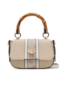 Guess Torebka HWAG93 37780 Écru. Torebki klasyczne Guess, z aplikacjami, z materiału, bez dodatków. Za 299,99 zł.