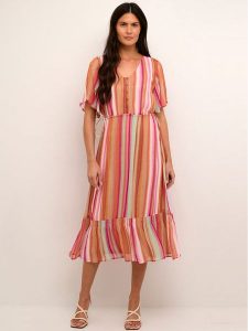 Cream Sukienka letnia Serena 10611490 Kolorowy Regular Fit. Kombinezony Cream, na lato, bez wzorów, z wiskozy, bez kołnierzyka, bez ramiączek. Za 649,99 zł.