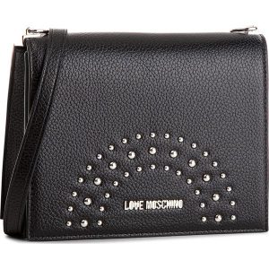 Torebka LOVE MOSCHINO - JC4116PP16LU000B Nero/Nk. Czarne listonoszki marki LOVE MOSCHINO, ze skóry ekologicznej. W wyprzedaży za 409,00 zł.