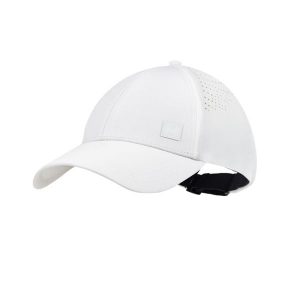 Czapka z daszkiem baseballowa Summit. Białe czapki Buff, bez wzorów, z elastanu, klasyczne. Za 130,99 zł.