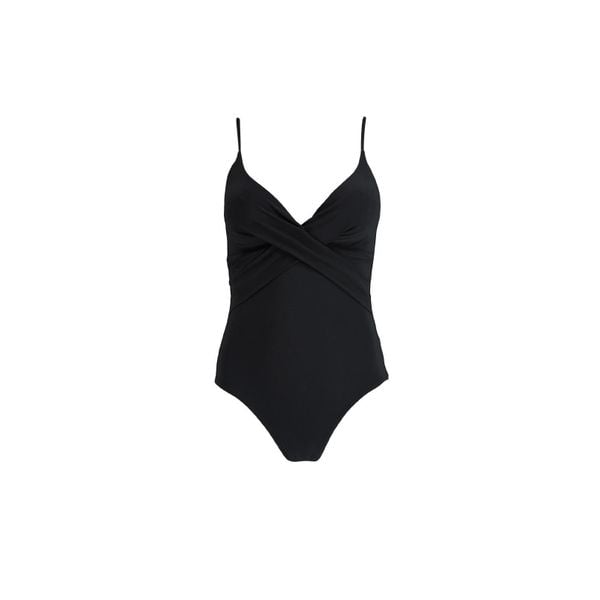 Damski jednoczęściowy kostium kąpielowy Barts Solid. Czarne stroje jednoczęściowe Barts, bez wzorów. W wyprzedaży za 300,10 zł.