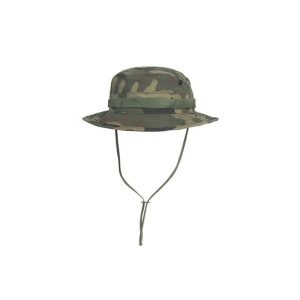 Kapelusz turystyczny z odpinaną osłoną karku PL Woodland. Brązowe kapelusze HELIKON-TEX, bez wzorów, sportowe. Za 49,99 zł.