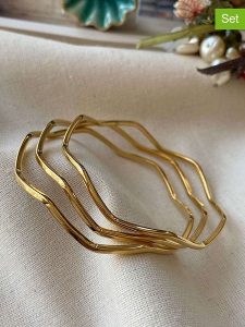 Luseera Bransoletki (3 szt.) rozmiar: onesize. Bransoletki Luseera, ze stali. Za 43,99 zł.