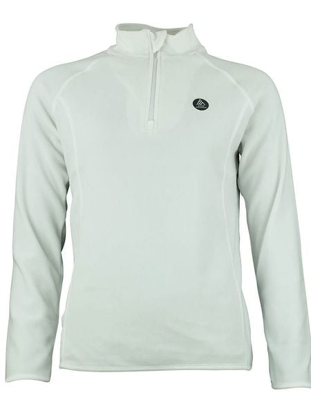 Peak Mountain Bluza polarowa "Afinor" w kolorze kremowym rozmiar: XL. Brązowe bluzy Peak Mountain, xl, z aplikacjami, z materiału, bez kaptura. Za 65,38 zł.