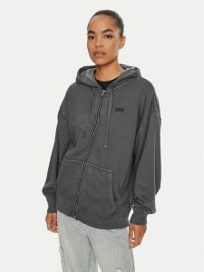 Vans Bluza Everyday VN000GGB Czarny Oversize. Czarne bluzy Vans, s, bez wzorów, z syntetyku, bez kaptura. Za 369,99 zł.