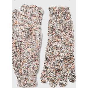 Pepe Jeans - Rękawiczki. Czerwone rękawiczki marki Pepe Jeans, z dzianiny. Za 119,90 zł.