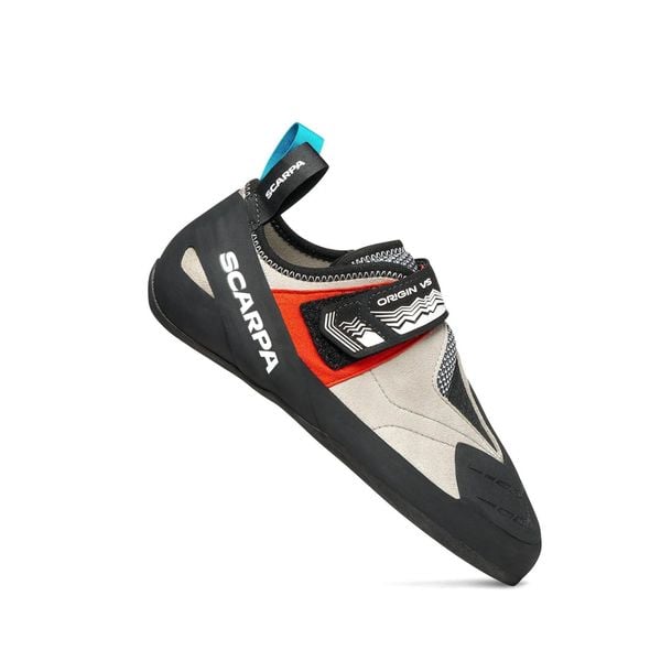 Buty wspinaczkowe Scarpa Origin VS. Szare buty trekkingowe Scarpa, bez zapięcia. Za 519,69 zł.