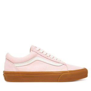 Tenisówki Vans. Czerwone trampki Vans, bez wzorów, bez zapięcia. Za 299,99 zł.
