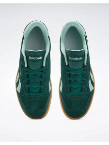 Reebok Skórzane sneakersy "Smash Edge" w kolorze zielonym rozmiar: 40. Zielone trampki Reebok, bez wzorów, bez zapięcia. Za 187,52 zł.