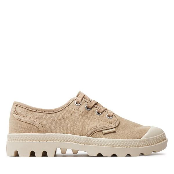 Trampki Palladium. Brązowe trampki Palladium, bez wzorów, bez zapięcia. Za 349,99 zł.