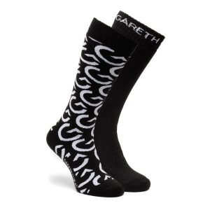 Skarpety narciarskie unisex GARETH & LUCAS The Seventy-Five 2-pak. Białe skarpetki GARETH & LUCAS, bez wzorów, z elastanu. Za 109,99 zł.