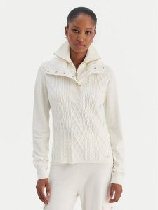 Liu Jo Sport Sweter TF5039 MS75L Écru Regular Fit. Swetry klasyczne Liu Jo Sport, l, z syntetyku, bez kołnierzyka. Za 479,99 zł.