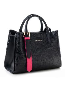 Vince Camuto Torebka "Rome" w kolorze czarnym - 36 x 26 x 11 cm rozmiar: onesize. Czarne torebki klasyczne Vince Camuto, bez wzorów, z materiału, bez dodatków. Za 158,47 zł.