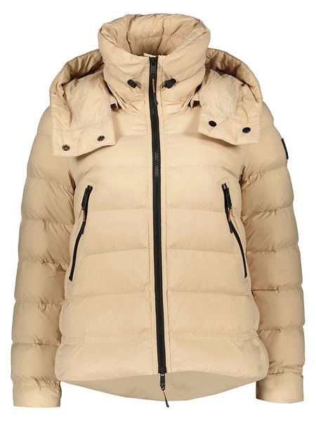 DEKKER Kurtka pikowana w kolorze beżowym rozmiar: 38. Brązowe kurtki DEKKER, z aplikacjami, ze skóry, bez kaptura. Za 296,56 zł.