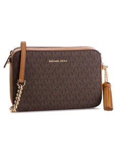 MICHAEL Michael Kors Torebka Crossbodies 32F8GF5M2B Bordowy. Brązowe torebki klasyczne MICHAEL Michael Kors, bez wzorów, ze skóry, bez dodatków. Za 609,99 zł.